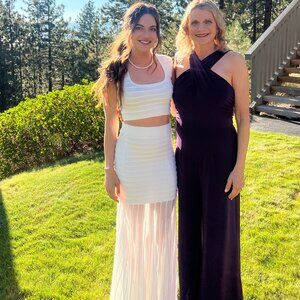 Alexis Franki Skirt Maxi in White